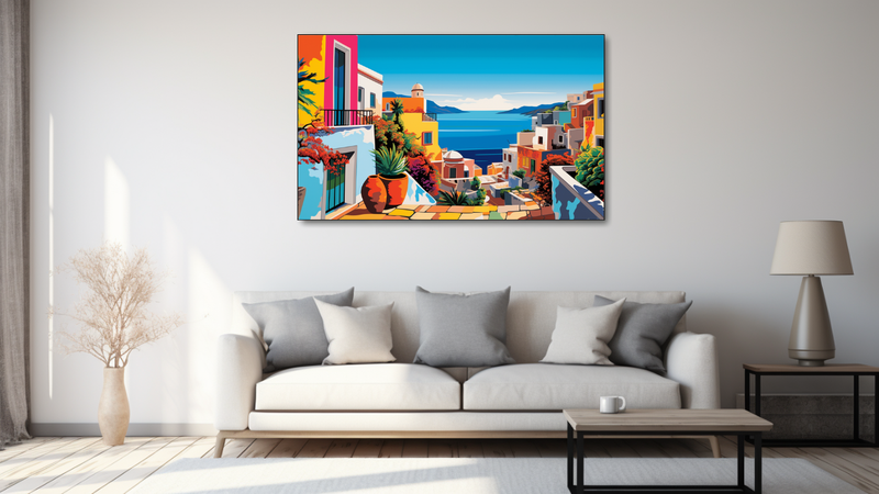 Canvas Wall Art -Mediteranean Creative Abstract - MT0231