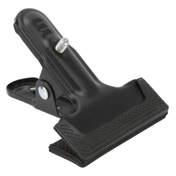 Background Cloth Clip with 1/4 Inch Screw Rubber Coated
