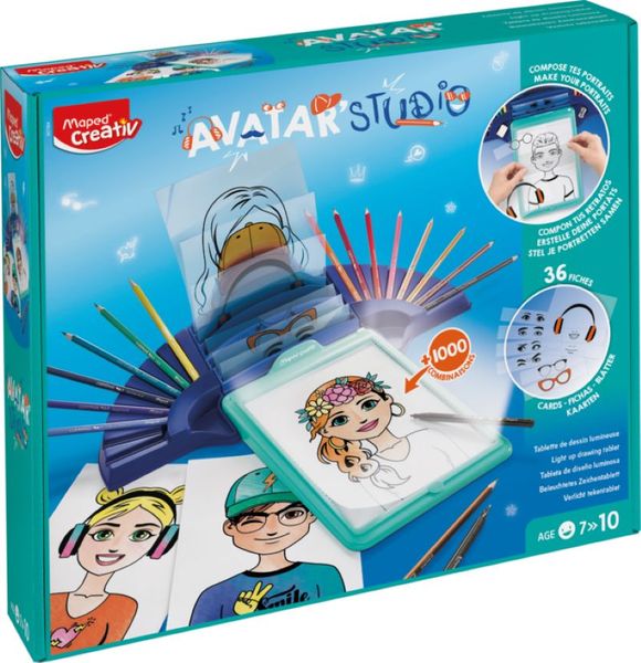Maped Creative Board Activities - Avatar Studio