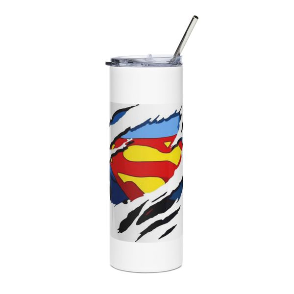 Imaging Architects Superman Claw Stainless Steel Tumbler