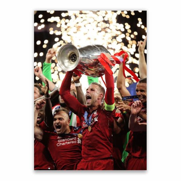 Liverpool UCL Win Poster - A1