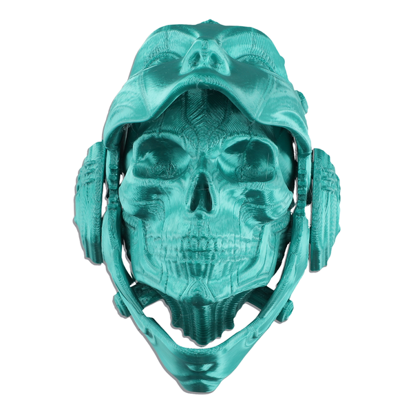Unique 3D Printing Deformation Skull Model Tabletop Ornaments B