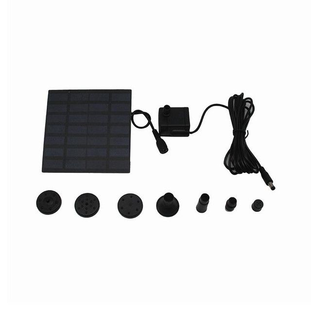 1.2W Solar Panel Brushless Solar Fountain Pump