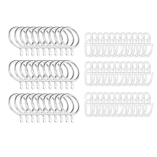 Curtain Rings Curtain Hanging Rings And Plastic Curtain Hooks Silver