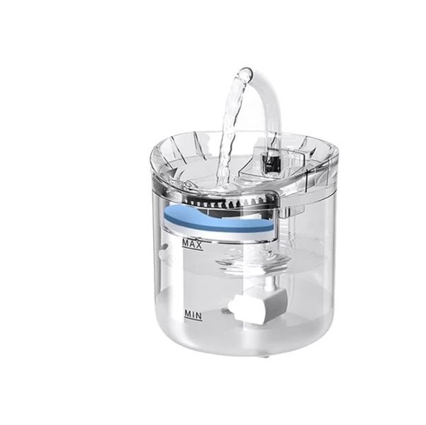 Touching Moment Cat and Dog Water Fountain 2Pack