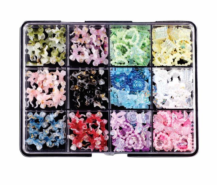 Nail art mixed decor-G