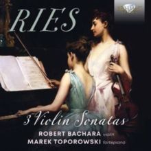Ries: 3 Violin Sonatas (CD / Album)