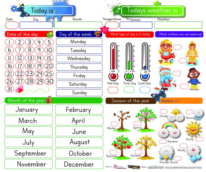 Thuto Teach Educational Today is Calendar Mat