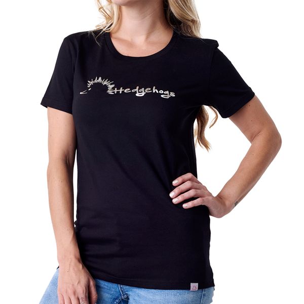 Hedgehogs-Ladies-Summa Logo Ss Tee-Black