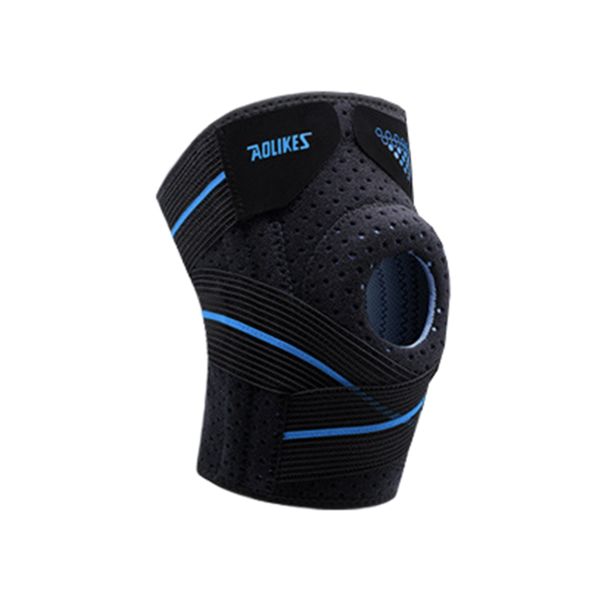 AOLIKES Adjustable Knee Brace with Side Stabilizers and Patella Pads - 1 Piece
