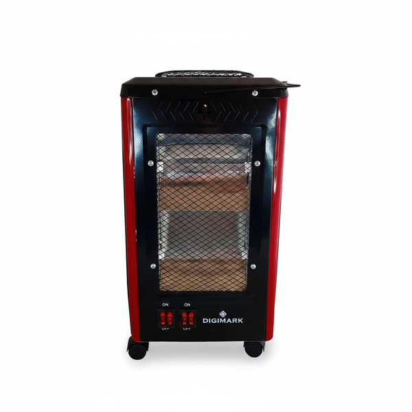 DigiMark 10 Bar 5-Sided Electric Indoor Heater with Adjustable Heat Levels