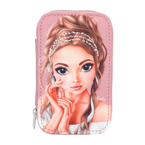 Top Model Jewellery Box Small Pink Glitter Queen