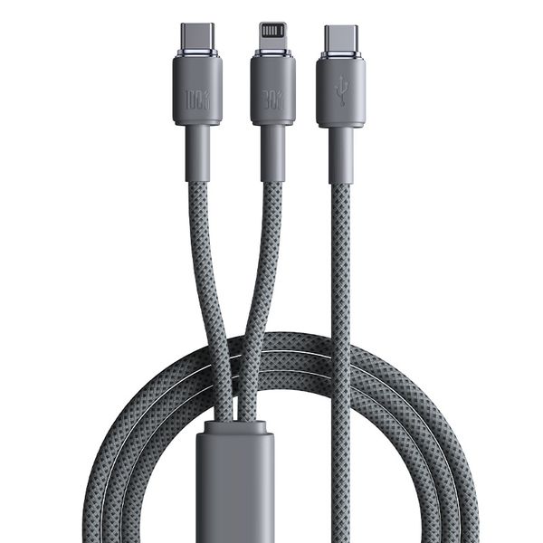 2 in 1 PD 100W Type C Charging Cable to Lighting USB C