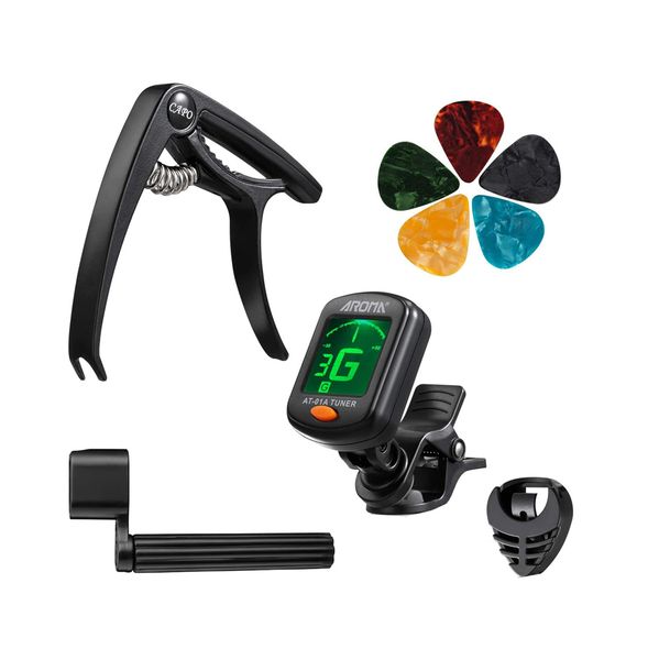 Guitar Tuner Capo Guitar Accessories Tool Kit