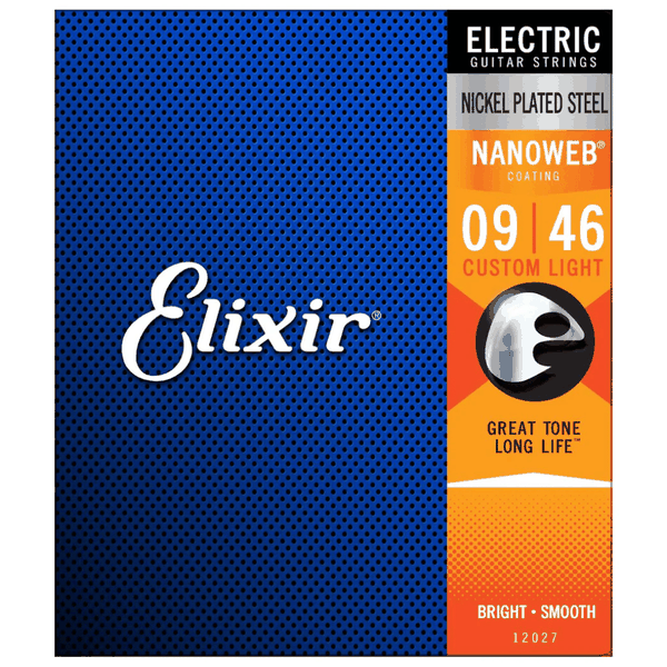Elixir Nanoweb Custom Light Electric Guitar Strings