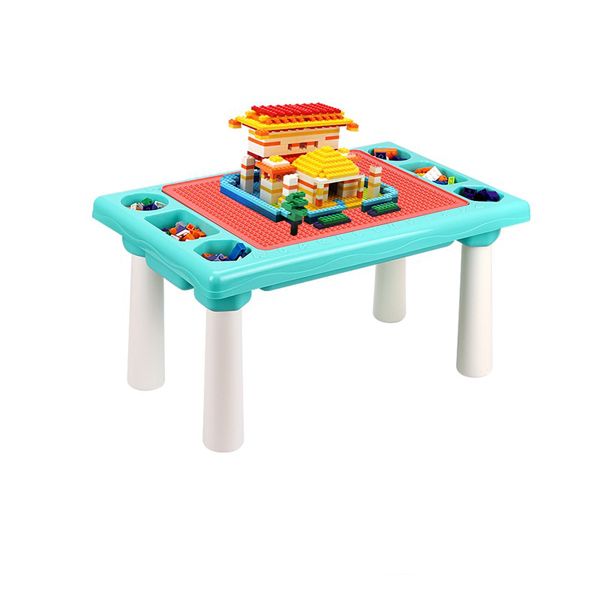 Comfortable Learning Multi-Functional Toy Block Table