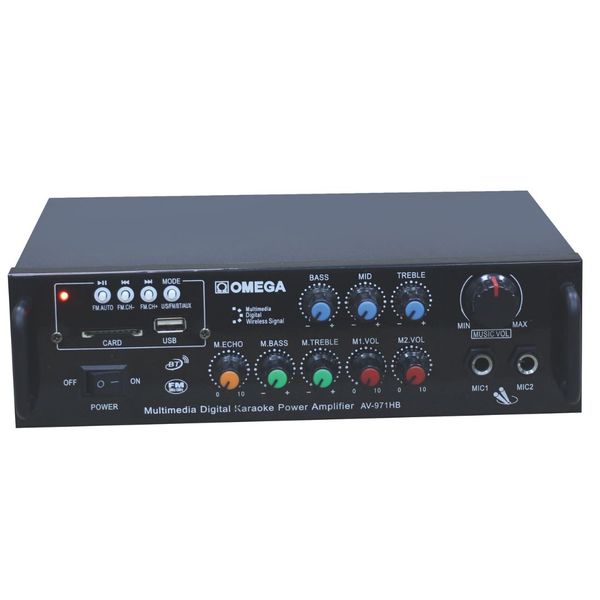 Omega Mini Professional Power Amplifier USB/SD Card AV-971HB