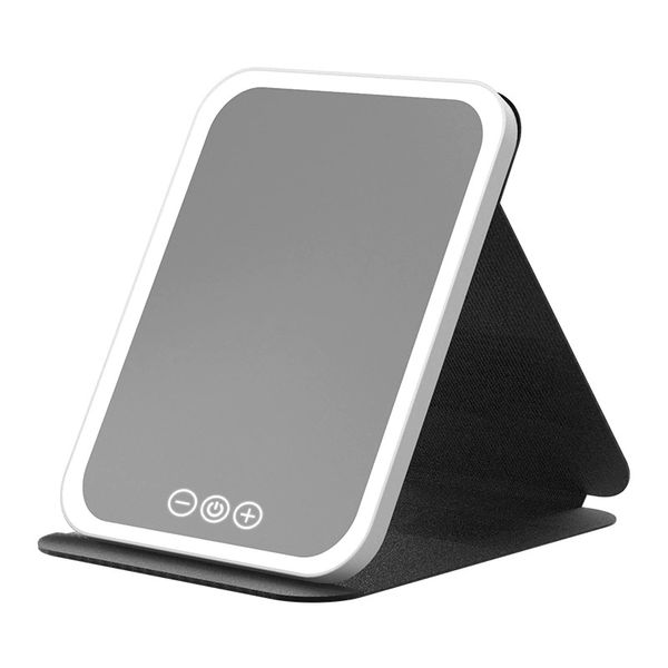 Travel Makeup Mirror, Portable LED Lighted Makeup Mirror