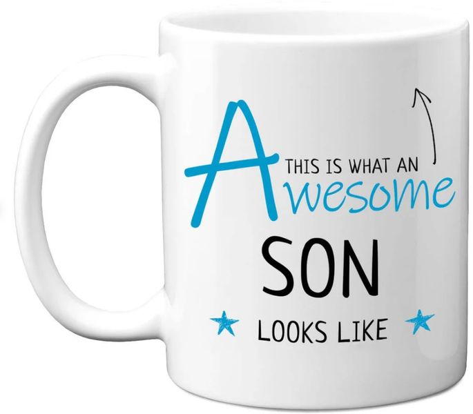 Awesome Son Birthday Christmas Anniversary Gift 11Oz Premium Coffee Mug
