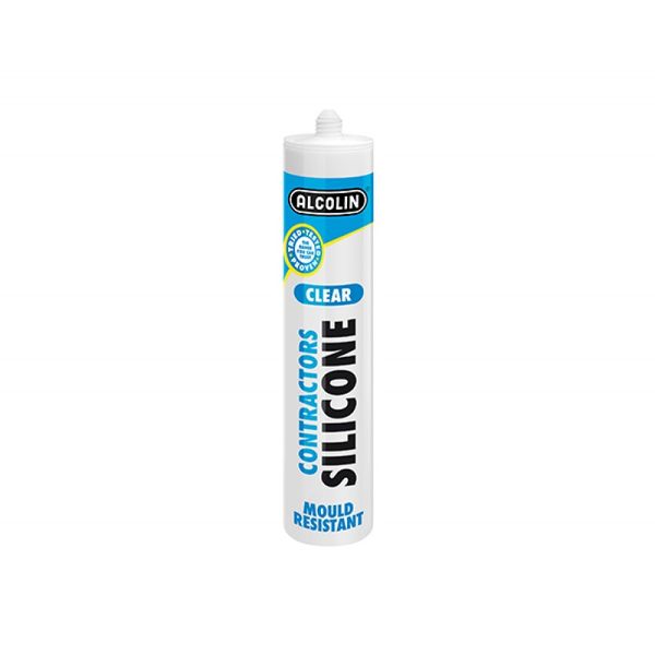Bulk Pack x 3 Alcolin - 260ml Contractors Silicone - Clear