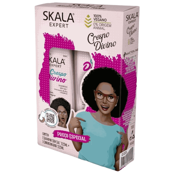 Skala Expert - Divine Curls Shampoo &amp; Conditioner Kit 2x 325ml