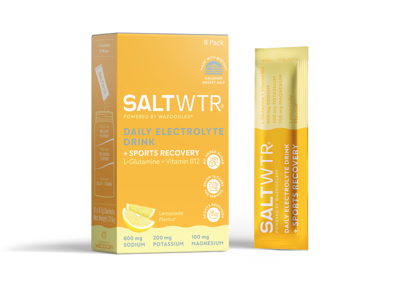 SaltWTR 8's, Lemonade - Sugar-free Electrolytes - Sports Recovery