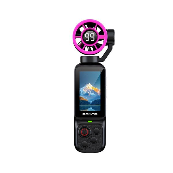Pocket Handheld Vlog Camera With Fan Gimbal 1080P Anti-Shake