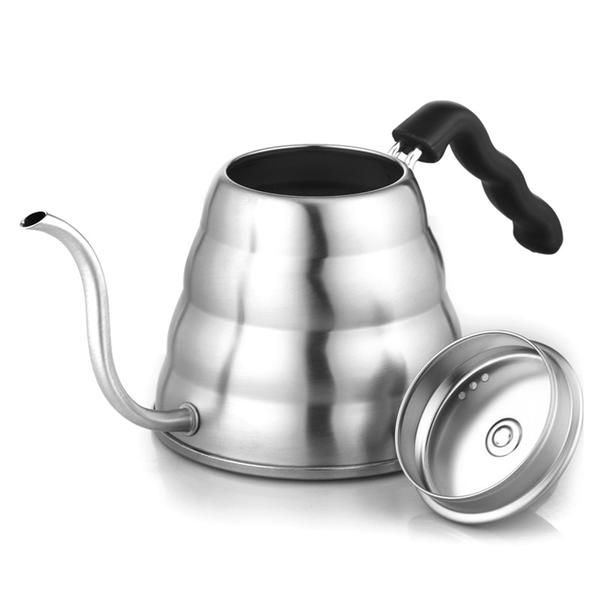 Stainless Steel Drop Goose Neck Tea Pot