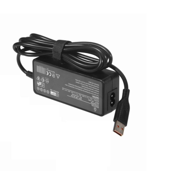 WOO-Replacement Lenovo Laptop Charger - 40W/2A USB Yoga 3