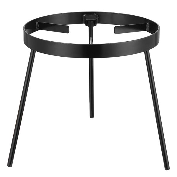 QYNIAL Cast Iron Campfire Tripod - Outdoor Fire Pit Cooking Stand