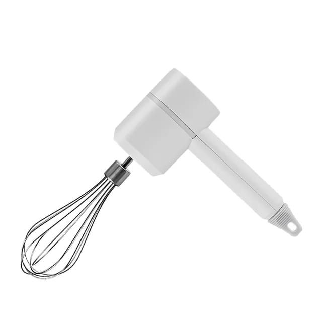 Multifunctional Manual Wireless Portable Mini USB Rechargeable Hand Mixer