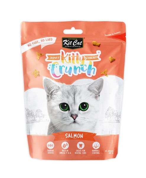 Kit Cat Kitty Crunch Salmon Flavour (60g)