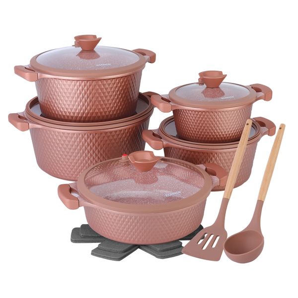 Donnor Non-Stick Die-Casting Aluminum Soup Pot