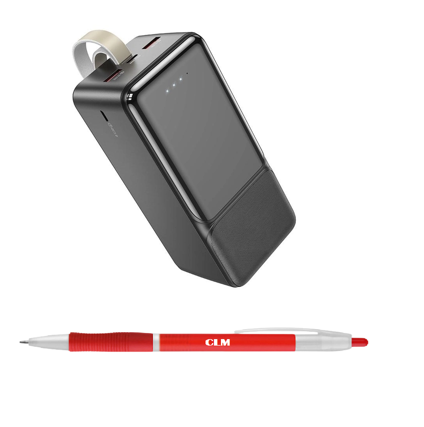 Borofone BJ33D 50000mAh PD 30w Fast Charging Power bank with CLM Pen ...