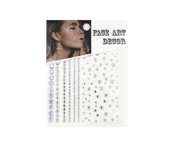 Face Art Gems Jewels Rhinestone Stickers Self Adhesive Crystal Makeup