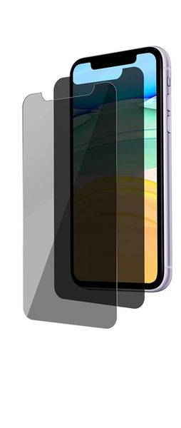 Anti Spy iPhone 12 Pro Black Privacy Tempered Glass Screen Protector