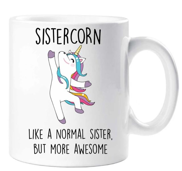 Sistercorn Sister Gift Mug