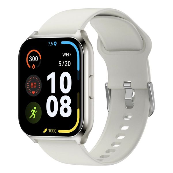 HAYLOU - 2 PRO Smart Watch With Fitness Tracking &amp; Health Monitoring-Silver
