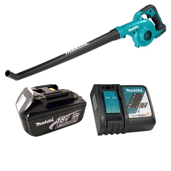 Makita - Blower 18V DUB186Z Including 3.0ah Battery and Charger