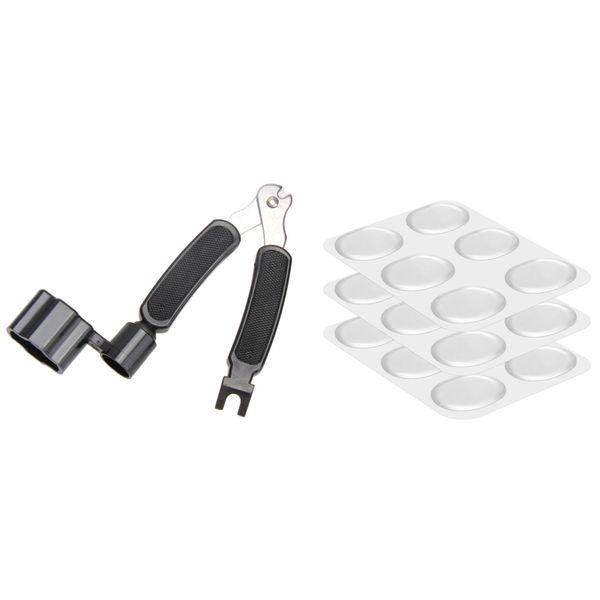 18 Pieces Drum Damper Gel Pads Silicone Drums Silencer
