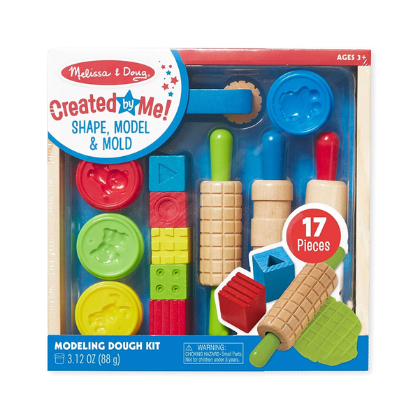 Melissa &amp; Doug Created by Me! Shape, Model, &amp; Mould Modelling Dough Kit