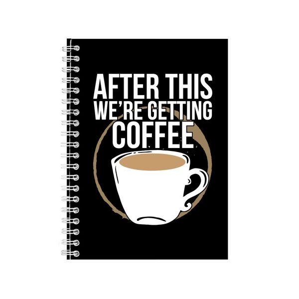 Coffee Notebook Beans Gift Idea Writing Book Notepad Pad 22