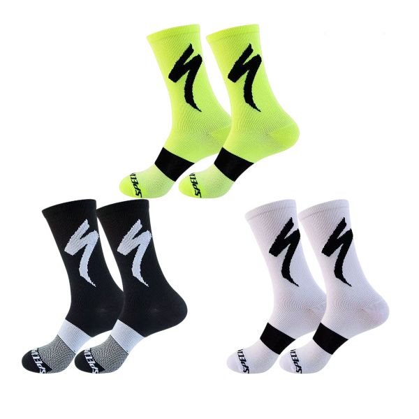 3 Pairs Sports Socks Mens Basketball Socks-Athletic Crew Socks-3 Color Sock
