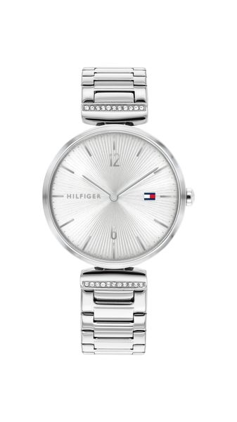 Tommy Hilfiger Watch - Silver Dial, 34mm Case &amp; Stainless Steel Bracelet
