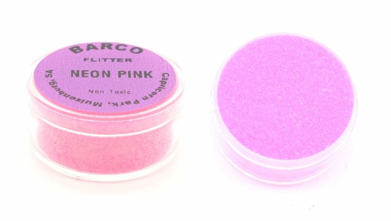 Neon Pink Flitter Glitter by Barco - Non Toxic