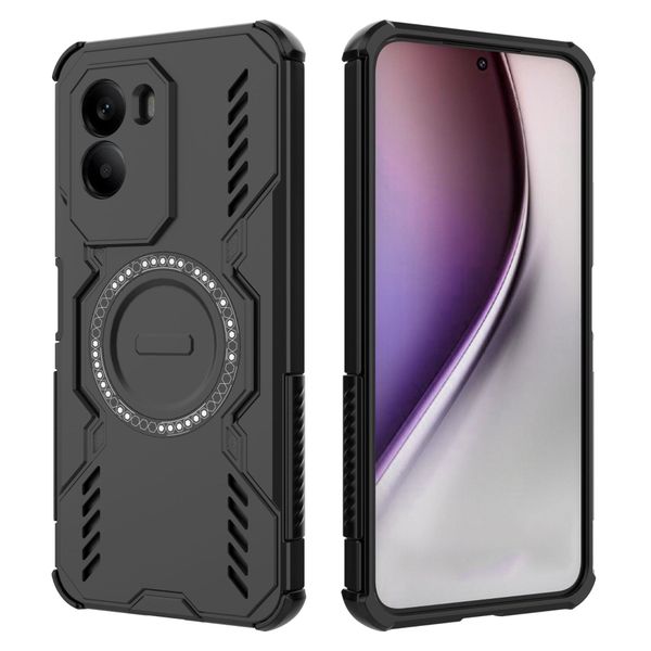 Dissipation Magnetic Back Cover Compatible With Xiaomi Poco M7 Plus