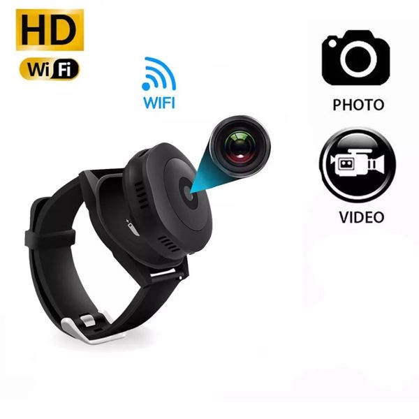 WIFI Mini Camera HD 720p Wearable Bracelet Wristband Portable Surveillance