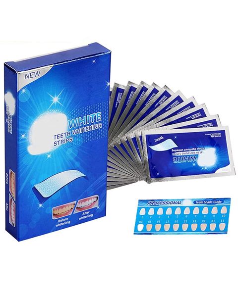 Teeth Whitening Strips Elastic Gel Teeth Whitening Kit 14 Packs
