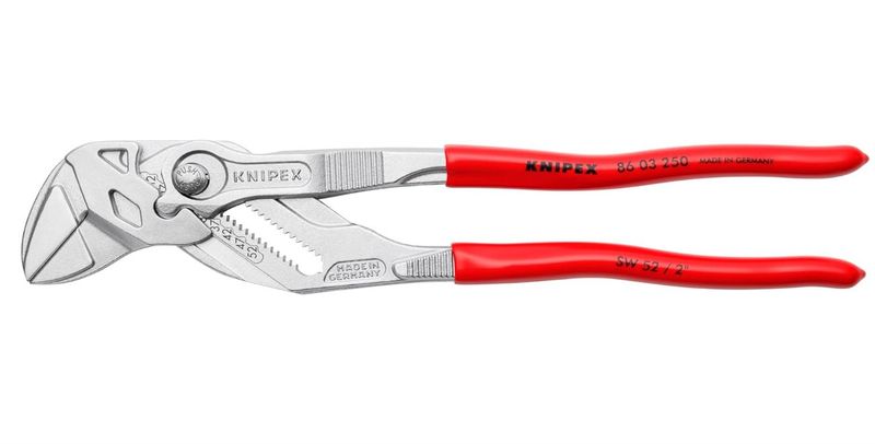 Knipex Plier Wrench 250mm, Chrome