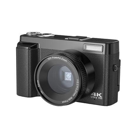 4K Digital Camera for Photography Autofocus, 48MP ,16X Zoom, Anti-Shake Image